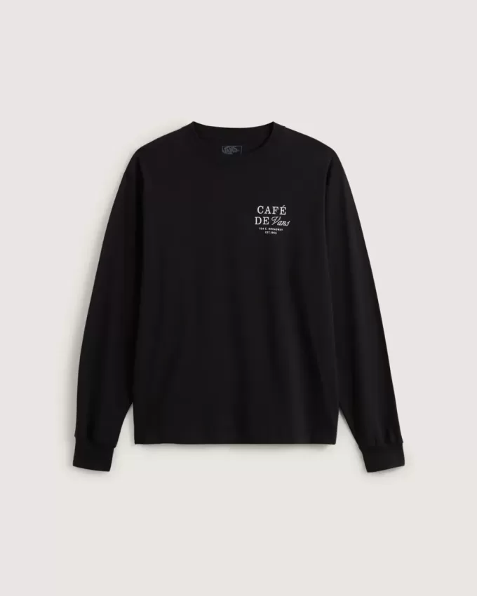 Cafe Vans Langarm-T-Shirt
