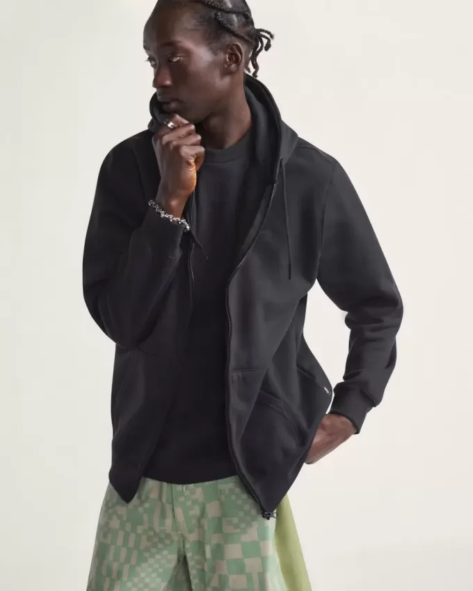 Core Basic Hoodie mit durchgehendem Reißverschluss Core Basic Hoodie mit durchgehendem Reißverschluss