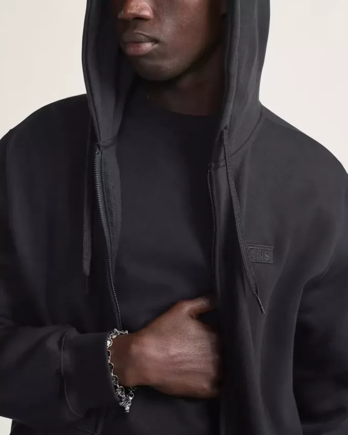 Core Basic Hoodie mit durchgehendem Reißverschluss Core Basic Hoodie mit durchgehendem Reißverschluss