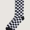 Crew-Socken mit Schachbrettmuster Crew-Socken mit Schachbrettmuster