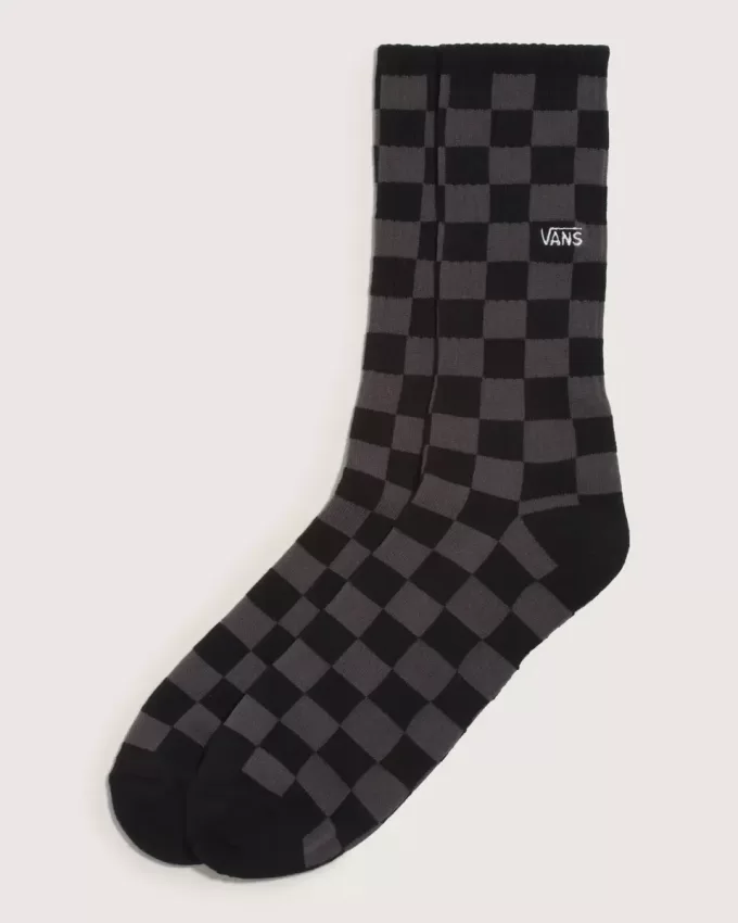 Crew-Socken mit Schachbrettmuster Crew-Socken mit Schachbrettmuster