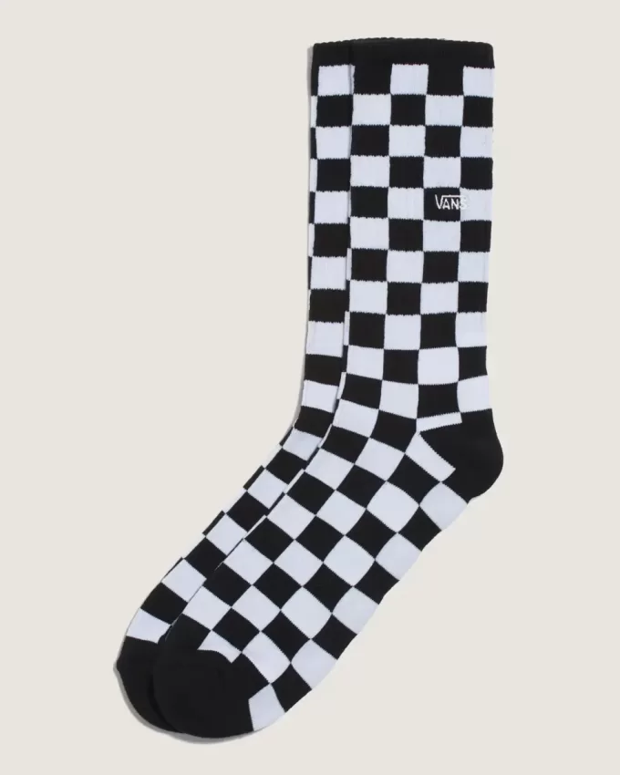 Crew-Socken mit Schachbrettmuster Crew-Socken mit Schachbrettmuster