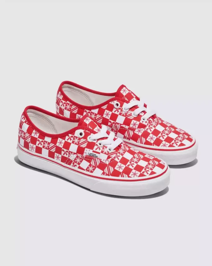 Customs Authentic Holiday Checkerboard Schuh Customs Authentic Holiday Checkerboard Schuh
