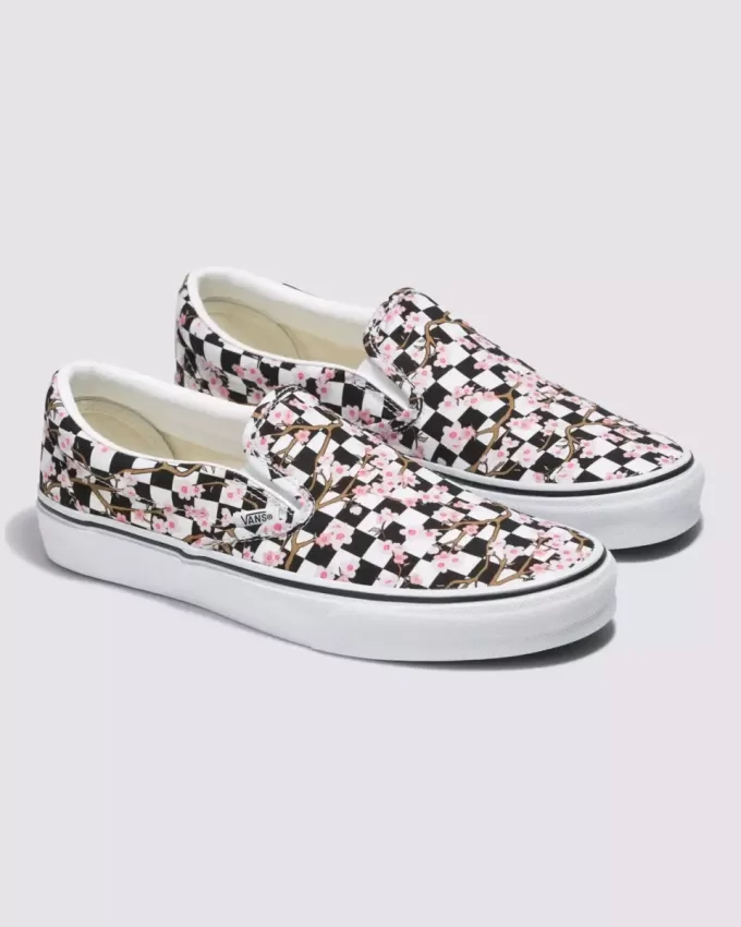 Customs Classic Slip-On-Schuh mit Schachbrettmuster