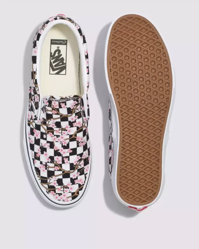 Customs Classic Slip-On-Schuh mit Schachbrettmuster