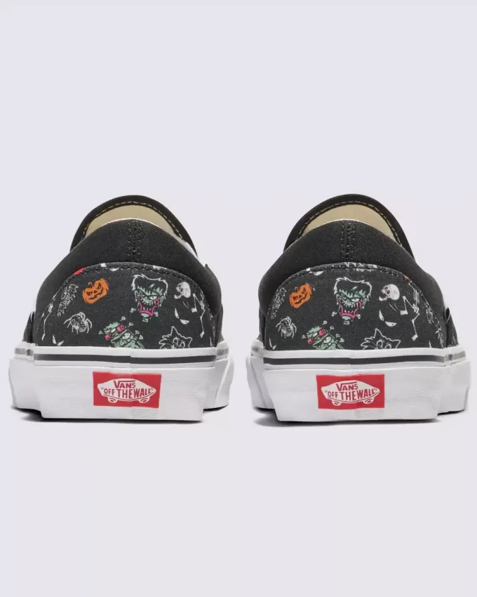Customs Klassischer Slip-On Halloween-Schuh