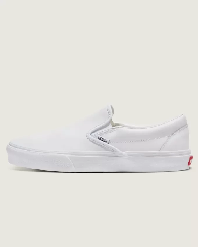 Customs Klassischer Slip-On-Lederschuh