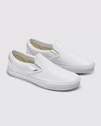 Customs Klassischer Slip-On-Lederschuh