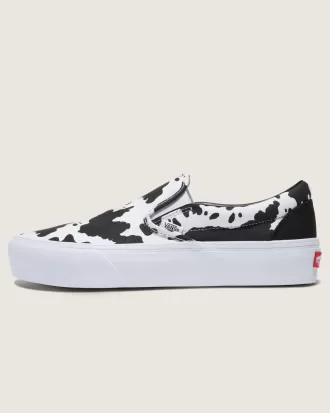 Customs Klassischer Slip-On-Plateauschuh