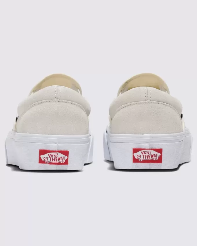 Customs Klassischer Slip-On-Plateauschuh
