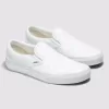 Customs Klassischer Slip-On-Schachbrett-Schuh in weiter Passform