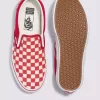 Customs Klassischer Slip-On-Schachbrett-Schuh in weiter Passform