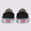 Customs Klassischer Slip-On-Schachbrett-Schuh in weiter Passform