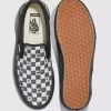 Customs Klassischer Slip-On-Schuh mit Halloween-Schachbrettmuster