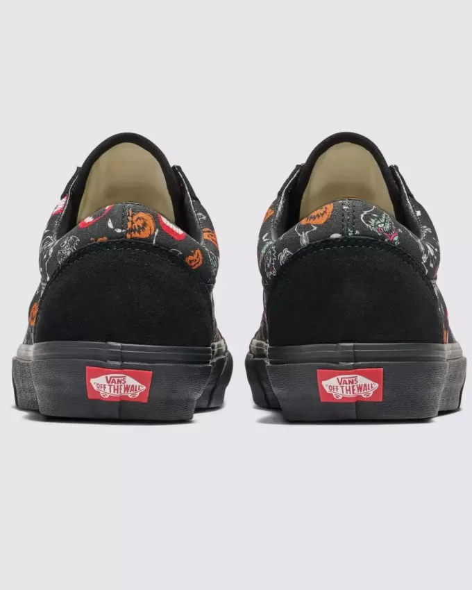 Customs Old Skool Halloween Schuh Customs Old Skool Halloween Schuh