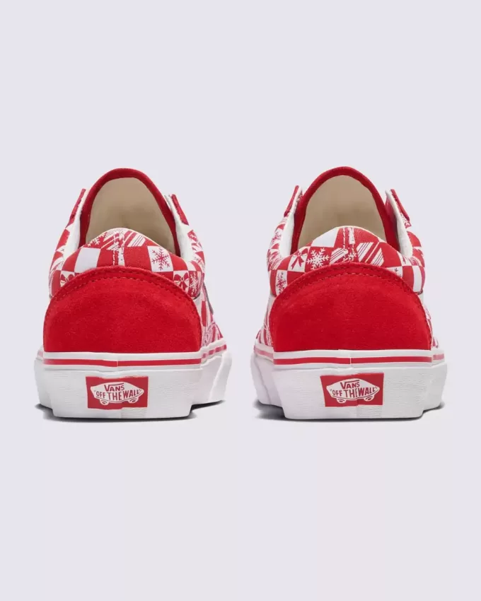 Customs Old Skool Holiday Checkerboard Schuh