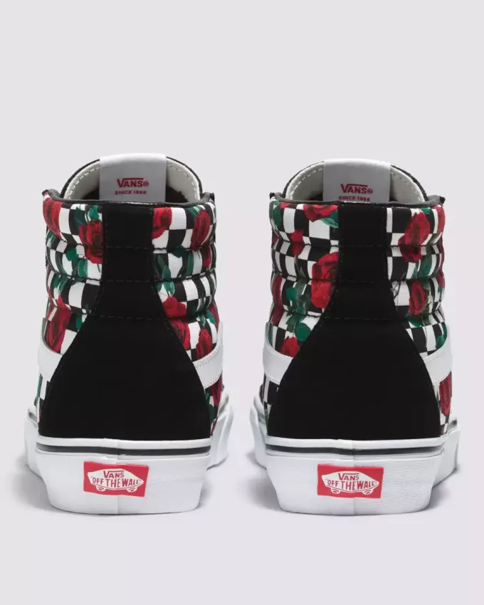 Customs Sk8-Hi Checkerboard Schuh