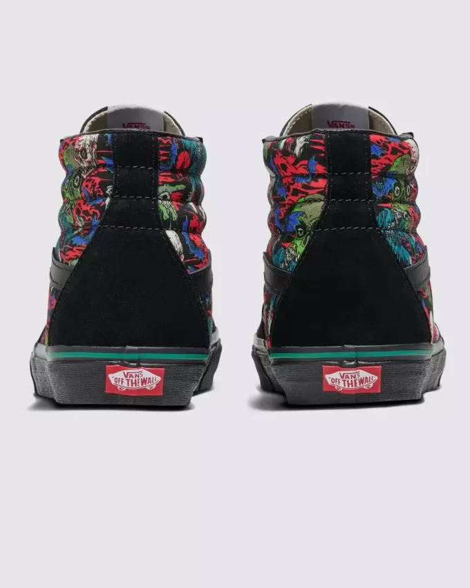 Customs Sk8-Hi Halloween Schuh