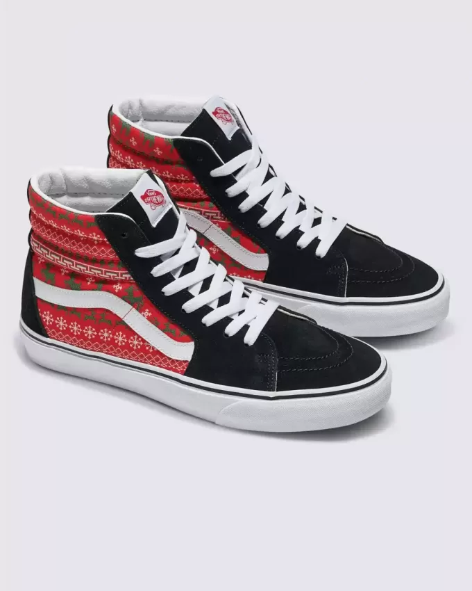 Customs Sk8-Hi Holiday Schuh Customs Sk8-Hi Holiday Schuh