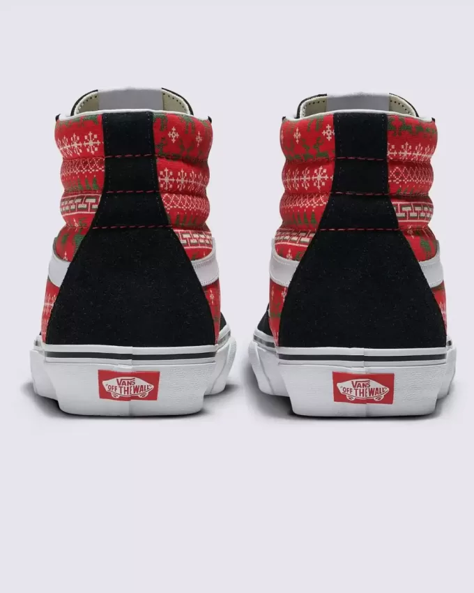Customs Sk8-Hi Holiday Schuh Customs Sk8-Hi Holiday Schuh