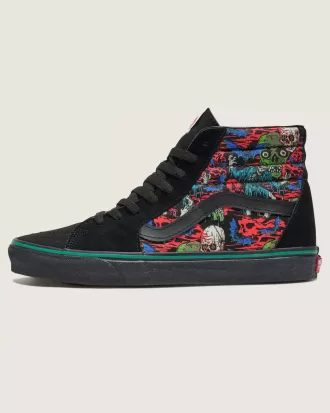 Customs Sk8-Hi Wide Halloween Schuh