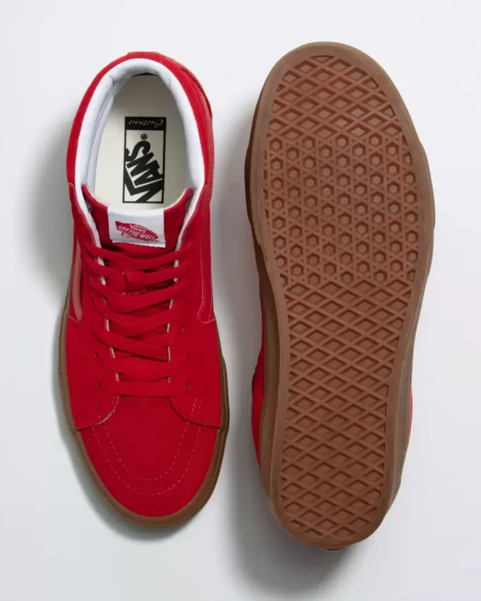 Customs Sk8-Hi Wildlederschuh