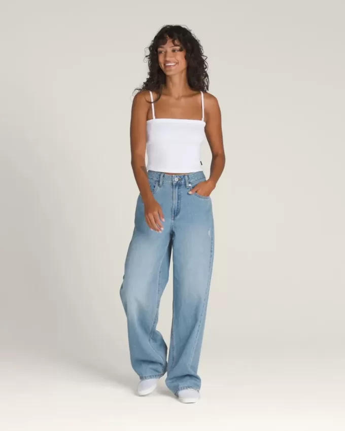 Geripptes Tube-Top „Drew“