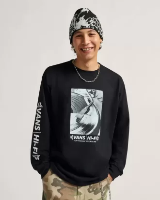 Hi-Fi-RPM Langarm-T-Shirt