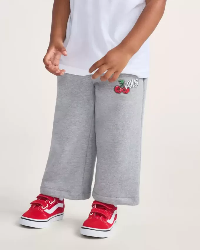 Jogginghose mit Kirschen und Karomuster für Kleinkinder