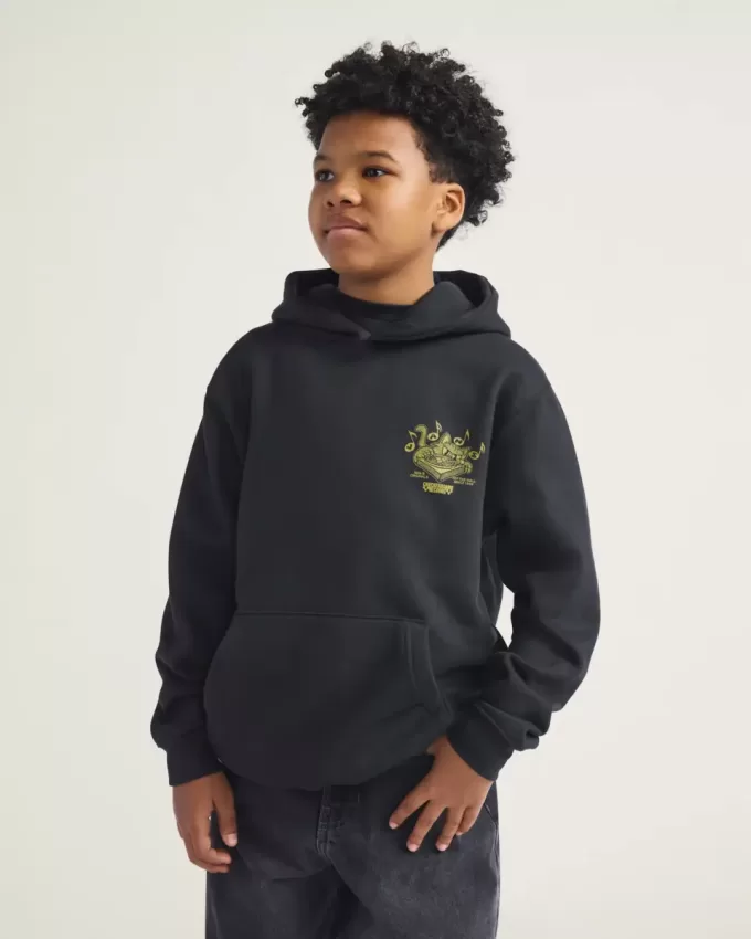 Kinder verkratzte Schallplatten Hoodie Kinder verkratzte Schallplatten Hoodie