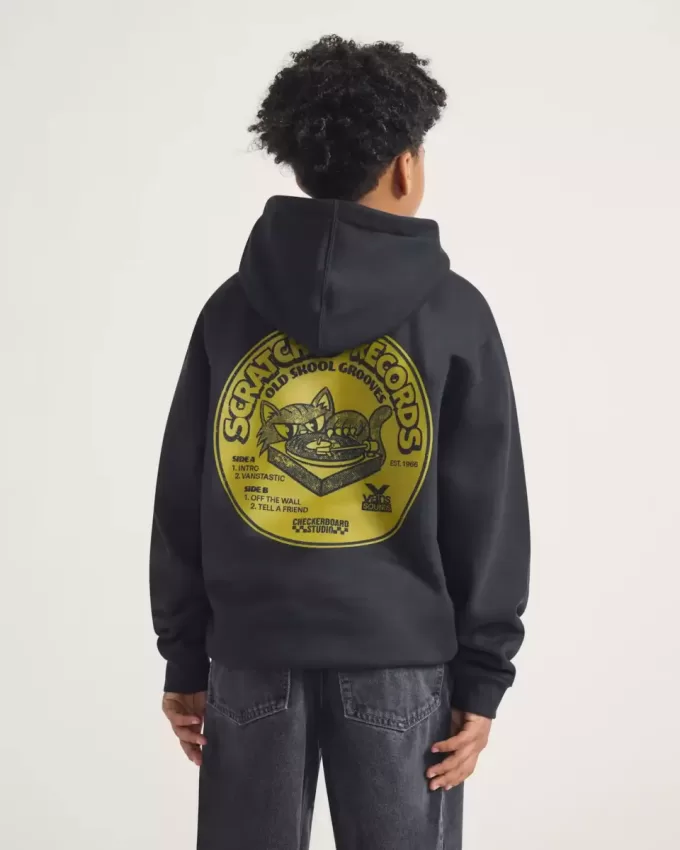 Kinder verkratzte Schallplatten Hoodie Kinder verkratzte Schallplatten Hoodie
