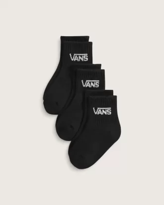 Klassische Crew-Socken für Kinder, 3er-Pack