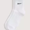Klassische Half Crew-Socken mit Schriftzug Klassische Half Crew-Socken mit Schriftzug
