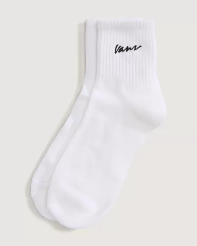 Klassische Half Crew-Socken mit Schriftzug Klassische Half Crew-Socken mit Schriftzug