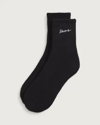 Klassische Half Crew-Socken mit Schriftzug