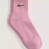 Klassische Half Crew-Socken mit Schriftzug Klassische Half Crew-Socken mit Schriftzug