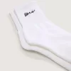 Klassische Half Crew-Socken mit Schriftzug Klassische Half Crew-Socken mit Schriftzug