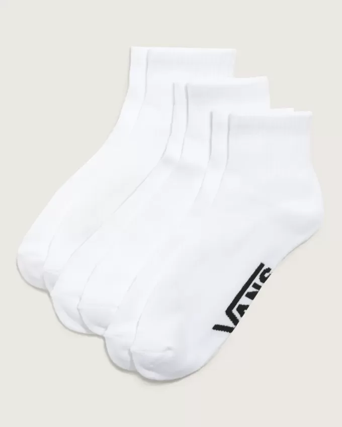 Klassische Quarter Crew-Socken, 3er-Pack Klassische Quarter Crew-Socken, 3er-Pack