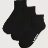 Klassische Quarter Crew-Socken, 3er-Pack Klassische Quarter Crew-Socken, 3er-Pack