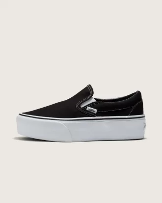 Klassischer Slip-On-Plateauschuh