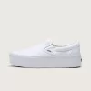 Klassischer Slip-On-Plateauschuh