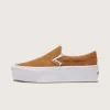 Klassischer Slip-On-Plateauschuh