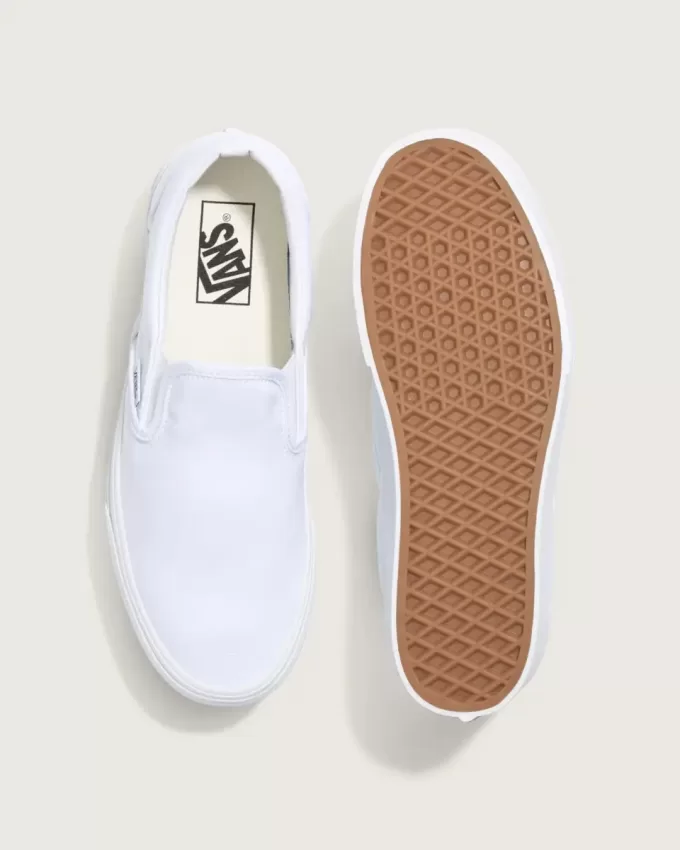 Klassischer Slip-On-Plateauschuh