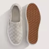 Klassischer Slip-On-Plateauschuh mit Schachbrettmuster Klassischer Slip-On-Plateauschuh mit Schachbrettmuster