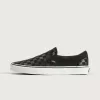 Klassischer Slip-On-Schachbrettschuh
