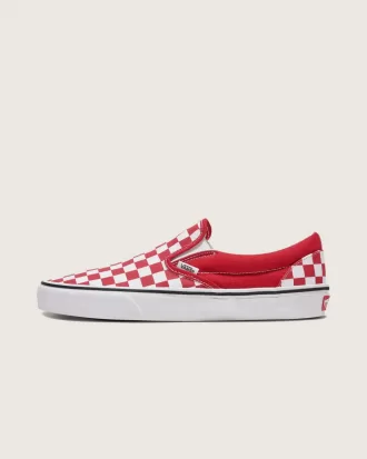 Klassischer Slip-On-Schachbrettschuh