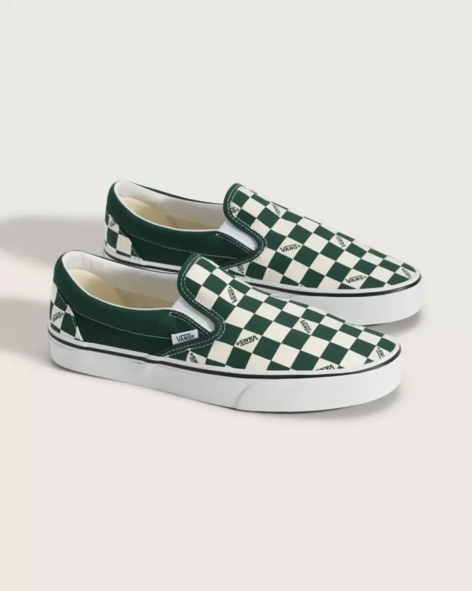 Klassischer Slip-On-Schachbrettschuh Klassischer Slip-On-Schachbrettschuh