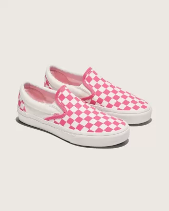 Klassischer Slip-On-Schachbrettschuh