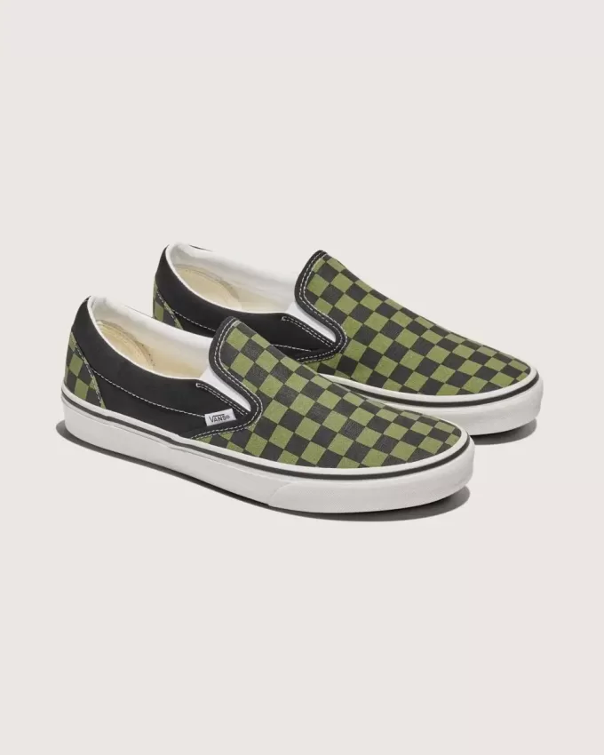 Klassischer Slip-On-Schachbrettschuh Klassischer Slip-On-Schachbrettschuh