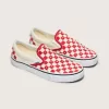 Klassischer Slip-On-Schachbrettschuh